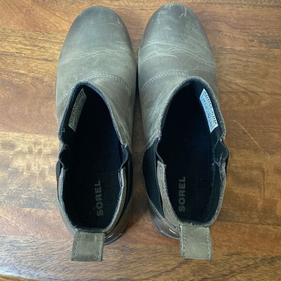 Sorel Emelie Chelsea Leather Boots - Picture 7 of 9